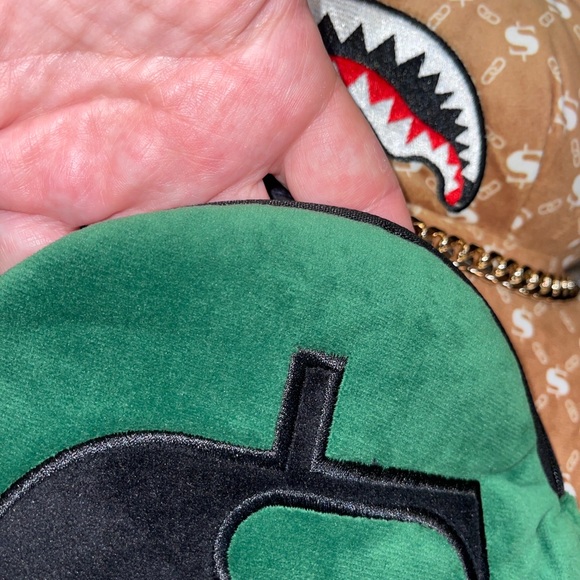 Sprayground plush velvet money teddy bear backpack - Picture 8 of 11